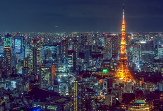 Tokyo City at Night