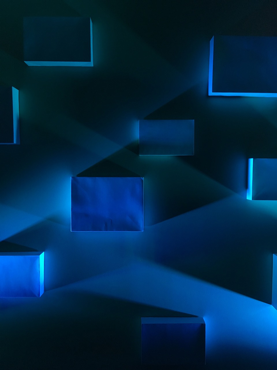 Blue blocks