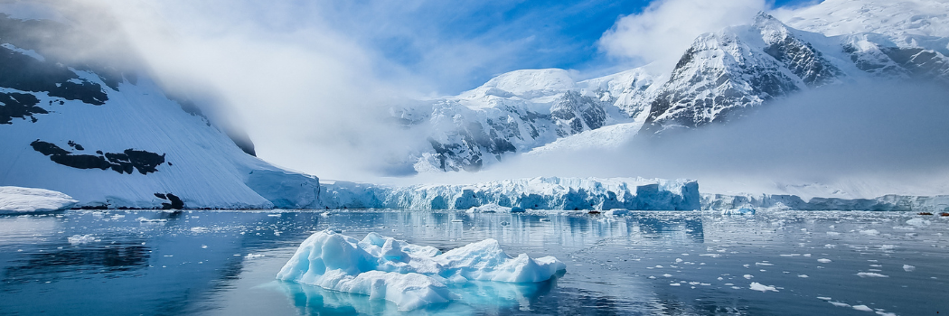 Landscape image of Antarctica