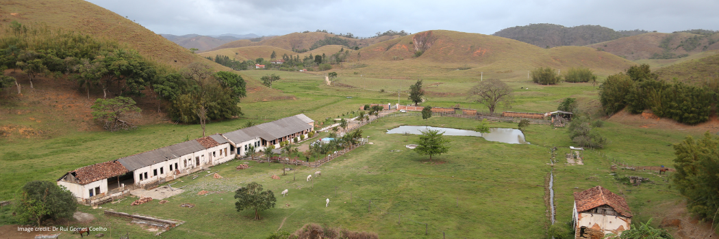 Remains of the Monte Alegre plantation, Barra do Piraí, Brazil