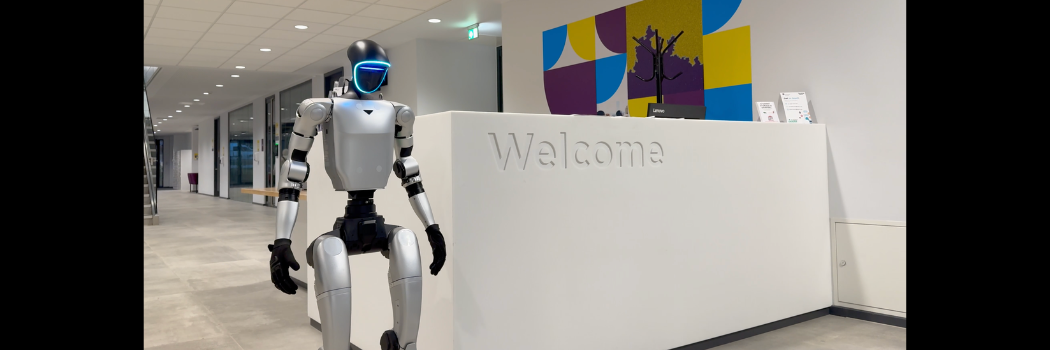 Humanoid robot Alan in Computer Science Department