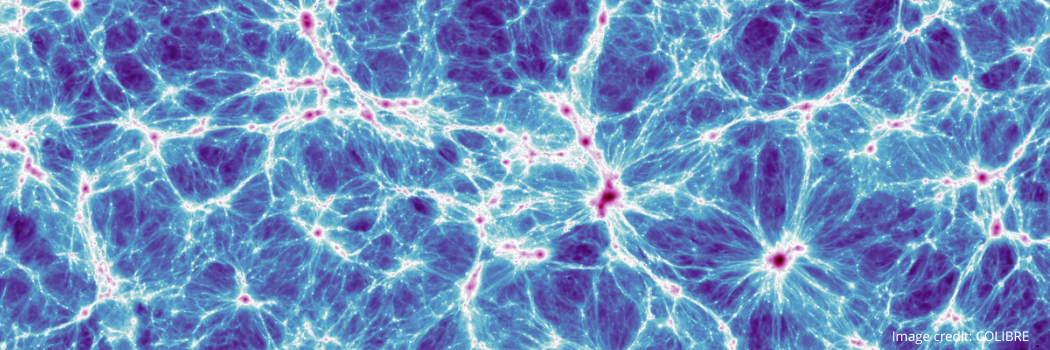 Image of galaxy formation simulation from the COLIBRE project
