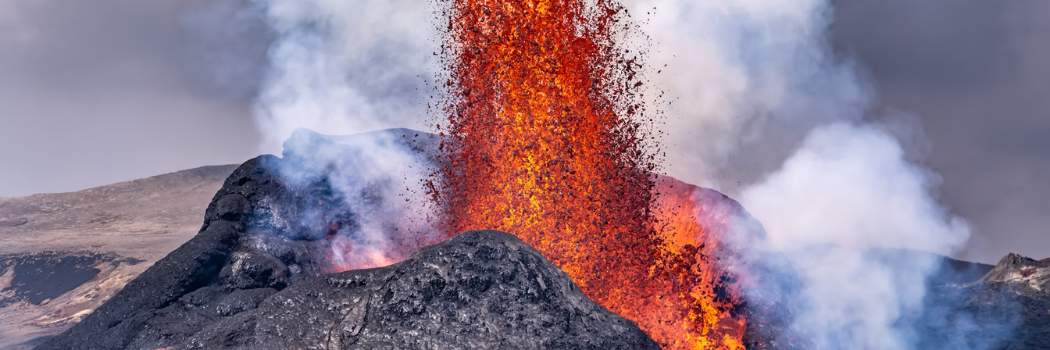 Volcanic eruption