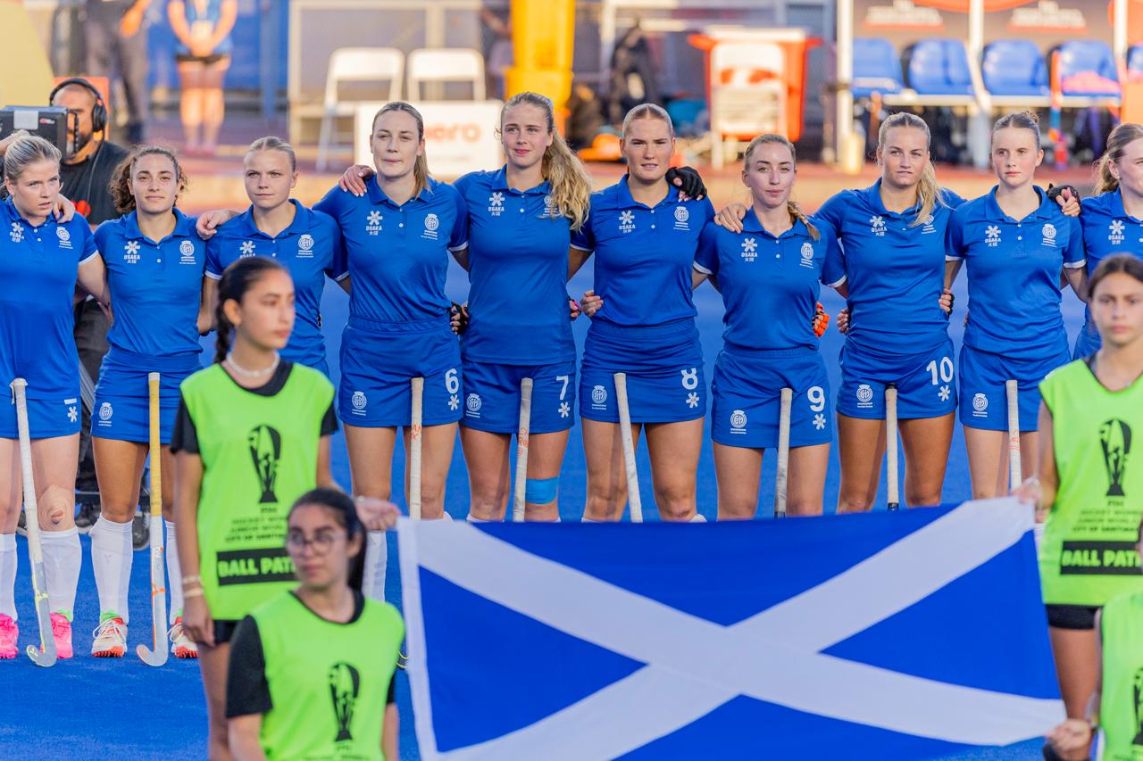 Scotland U21 Singing the Anthem
