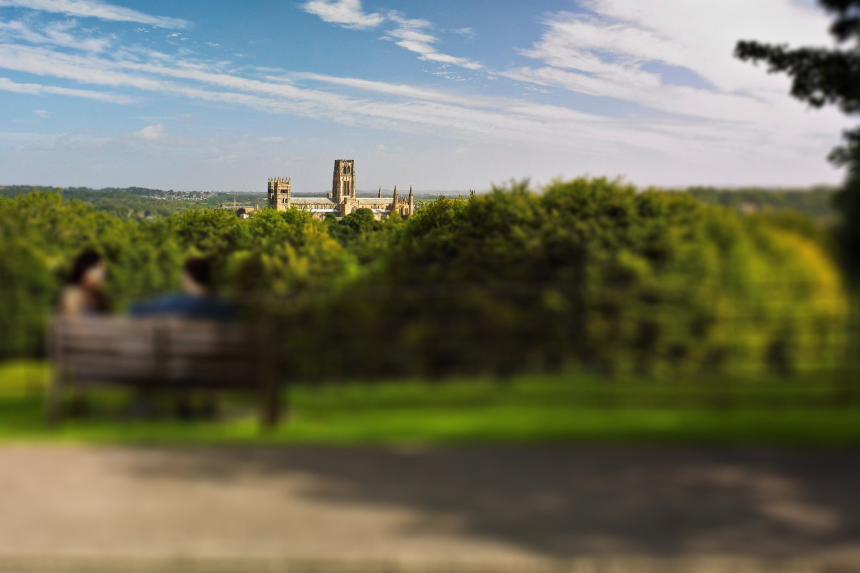 View from St Aidan's College Contemplation Bench