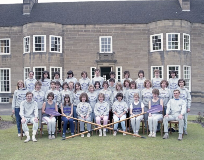 Colour photo of the full 1987 boat club