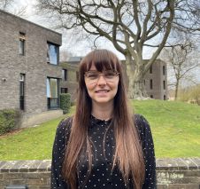 Georgina outside Trevs