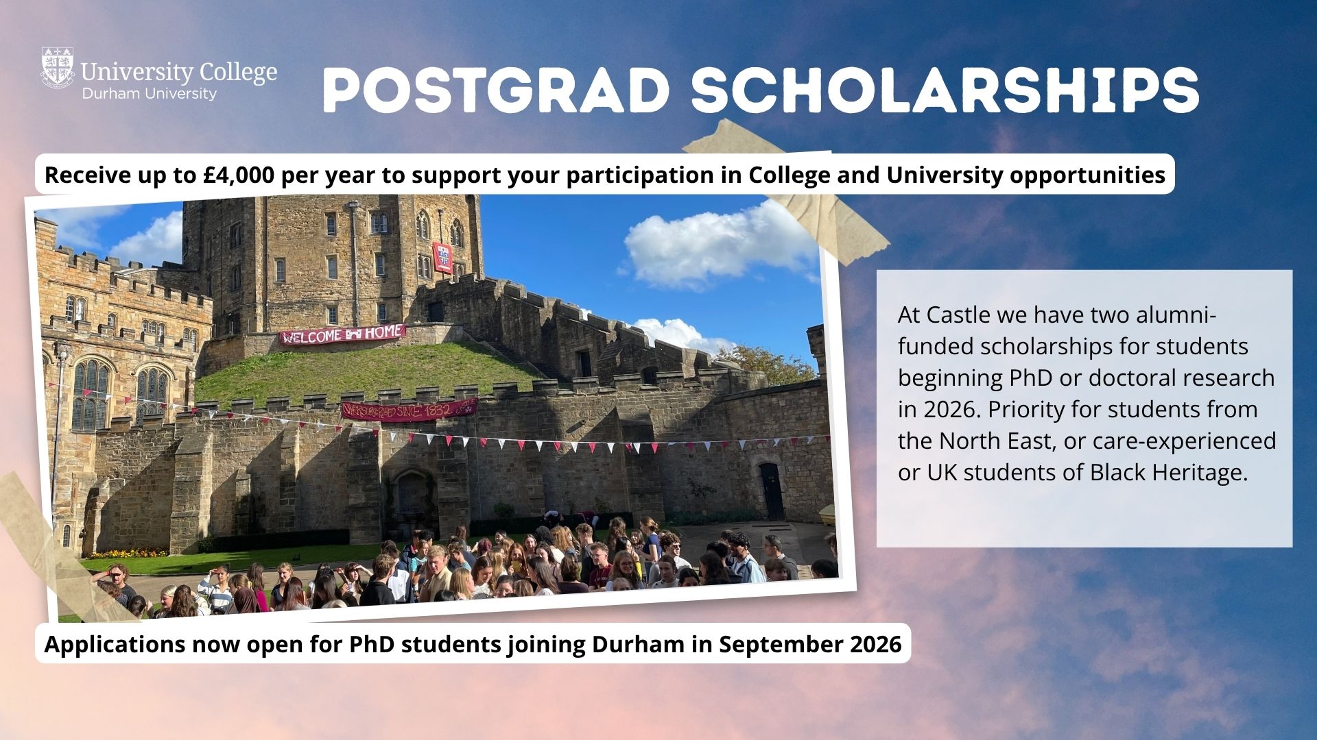 Castle Bursaries 2026