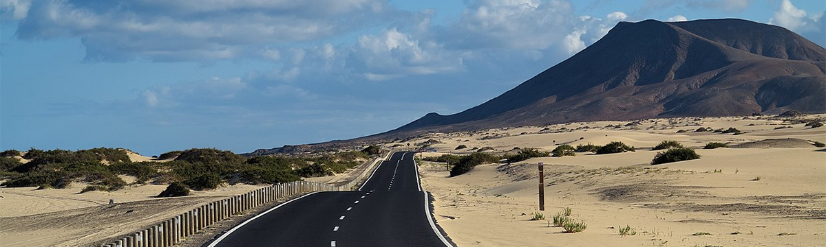 Fuerteventura mountain road