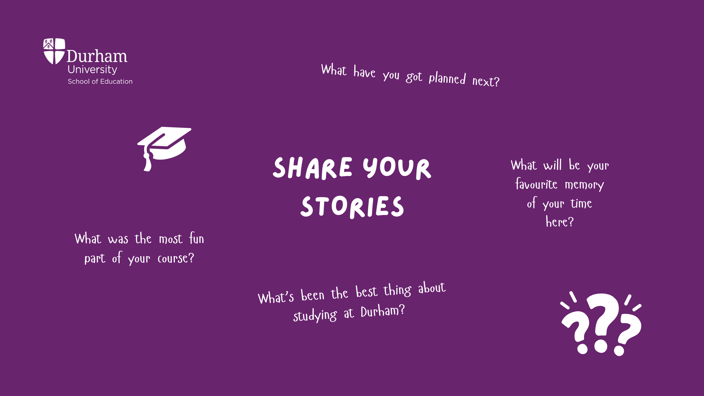 Share your stories suggested questions