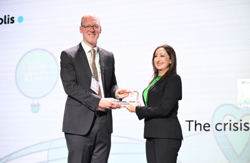 Colin McFarlane awards ceremony