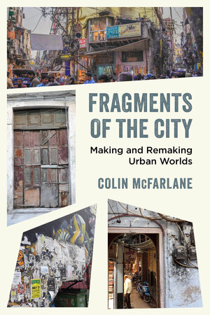 Book jacket fragments of the city