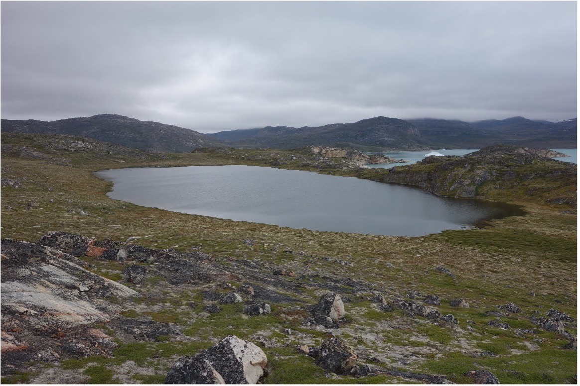 a lake in Greenland