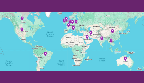 Maths PG career destinations map