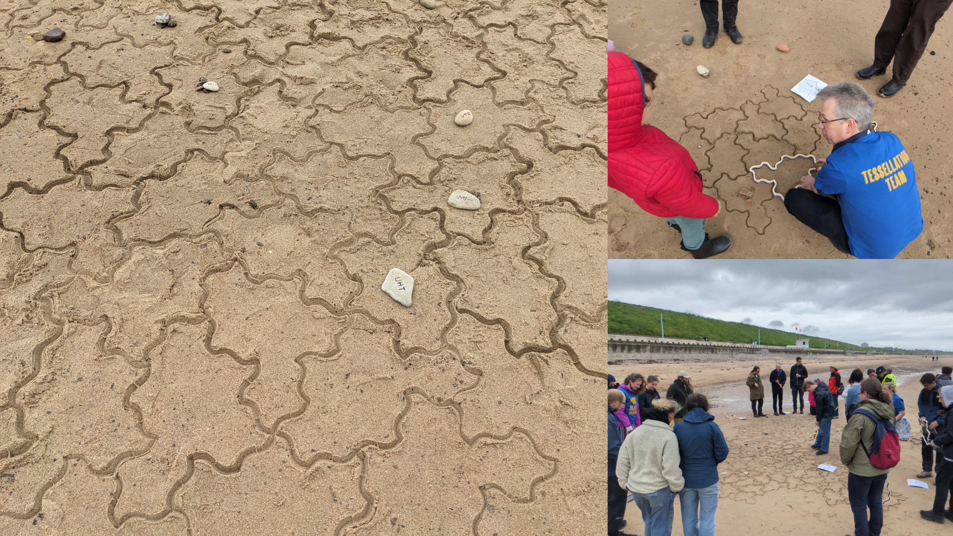 Beach Spectres outreach event collage