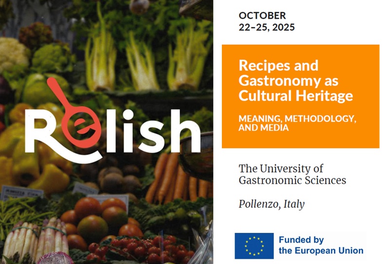 Poster Relish Pollenzo, Italy, 22–25 October 2025