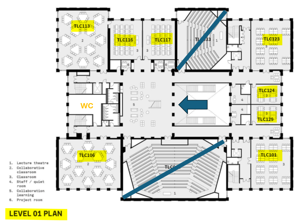 TLC MAP FOR OPEN DAYS