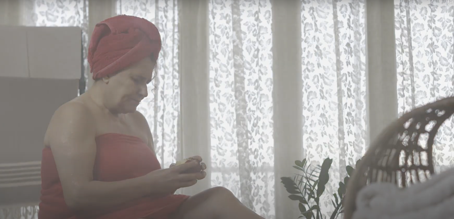 Taste of Apples frame of a short by Professor Abir Hamdar