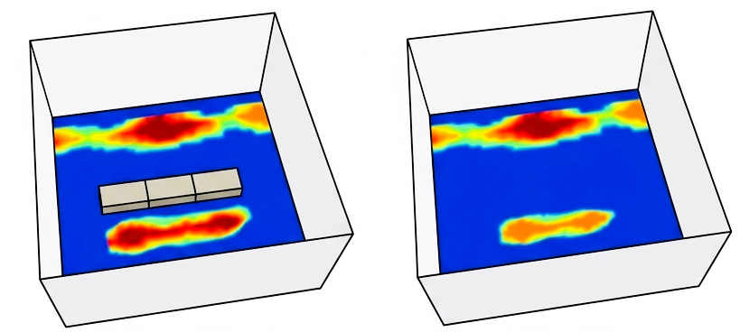 Schematic of Vector trace cell in the hippocampal formation