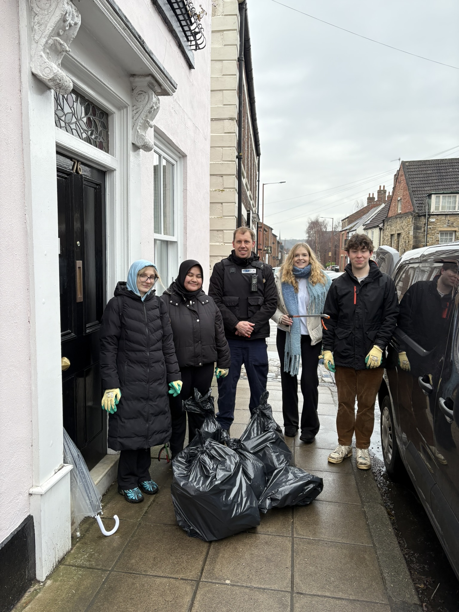 Student Community Wardens Litter Pick 2025