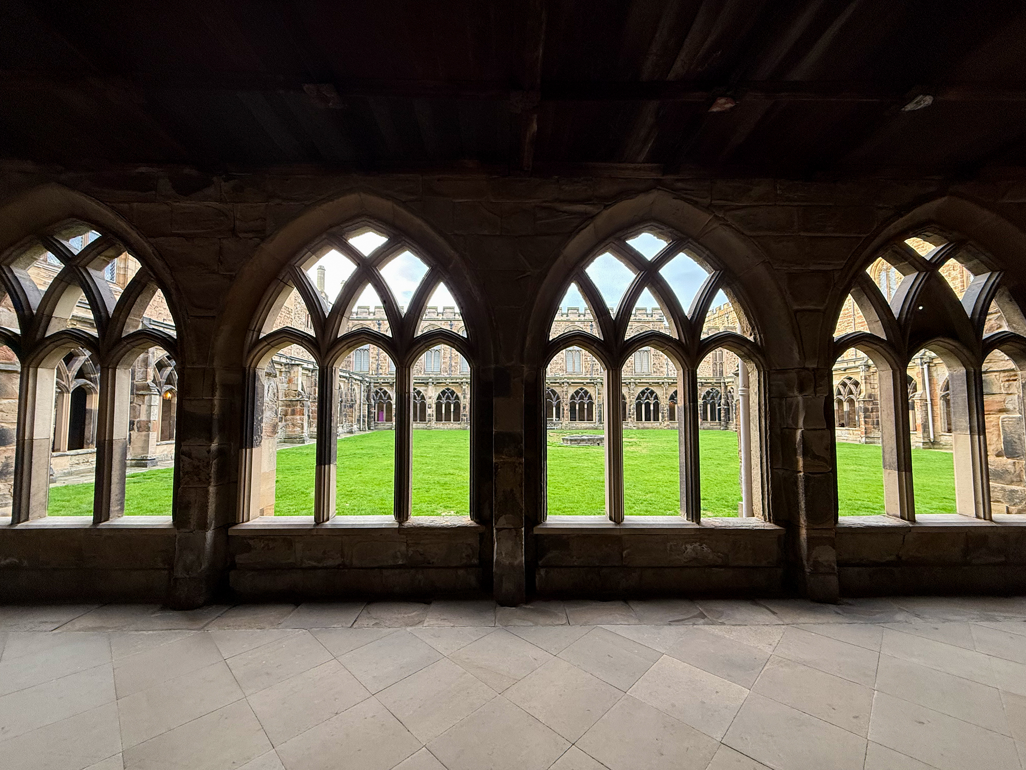 Durham Cathedral cloisters