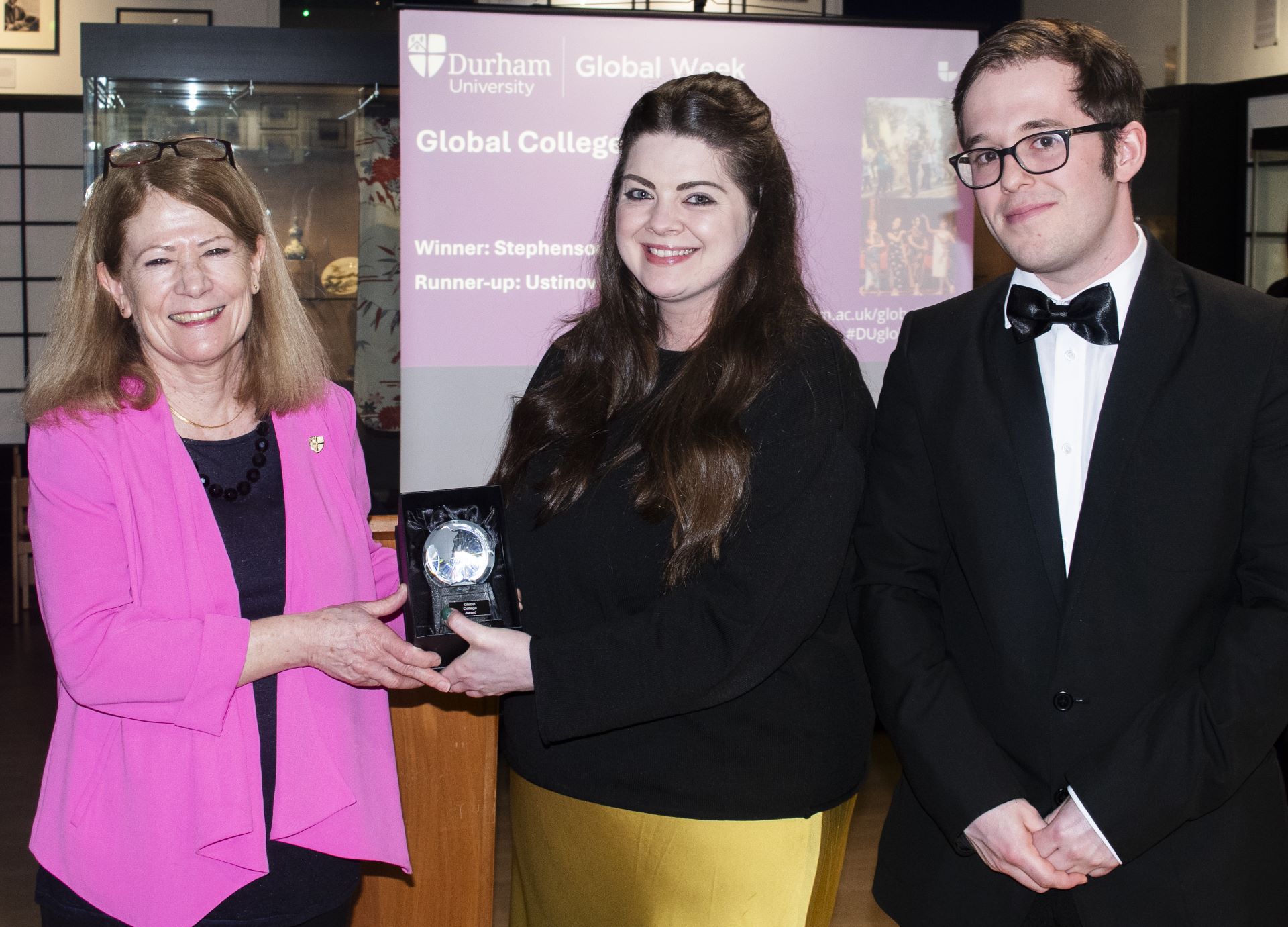 Award being presented