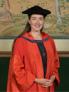 Rosemary Coogan in congregation robes