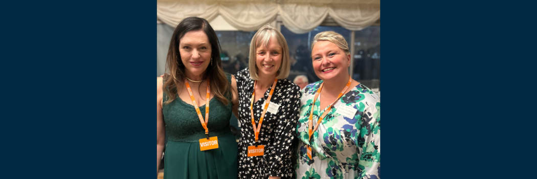 Left to right: Edith Hall, Emma Bridges and Arlene Holmes-Henderson pictured at the parliamentary reception and book launch