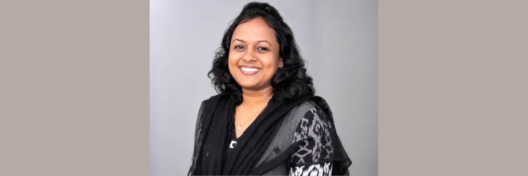 Dr Halima Akhter, Department of Anthropology, pictured against a plain background