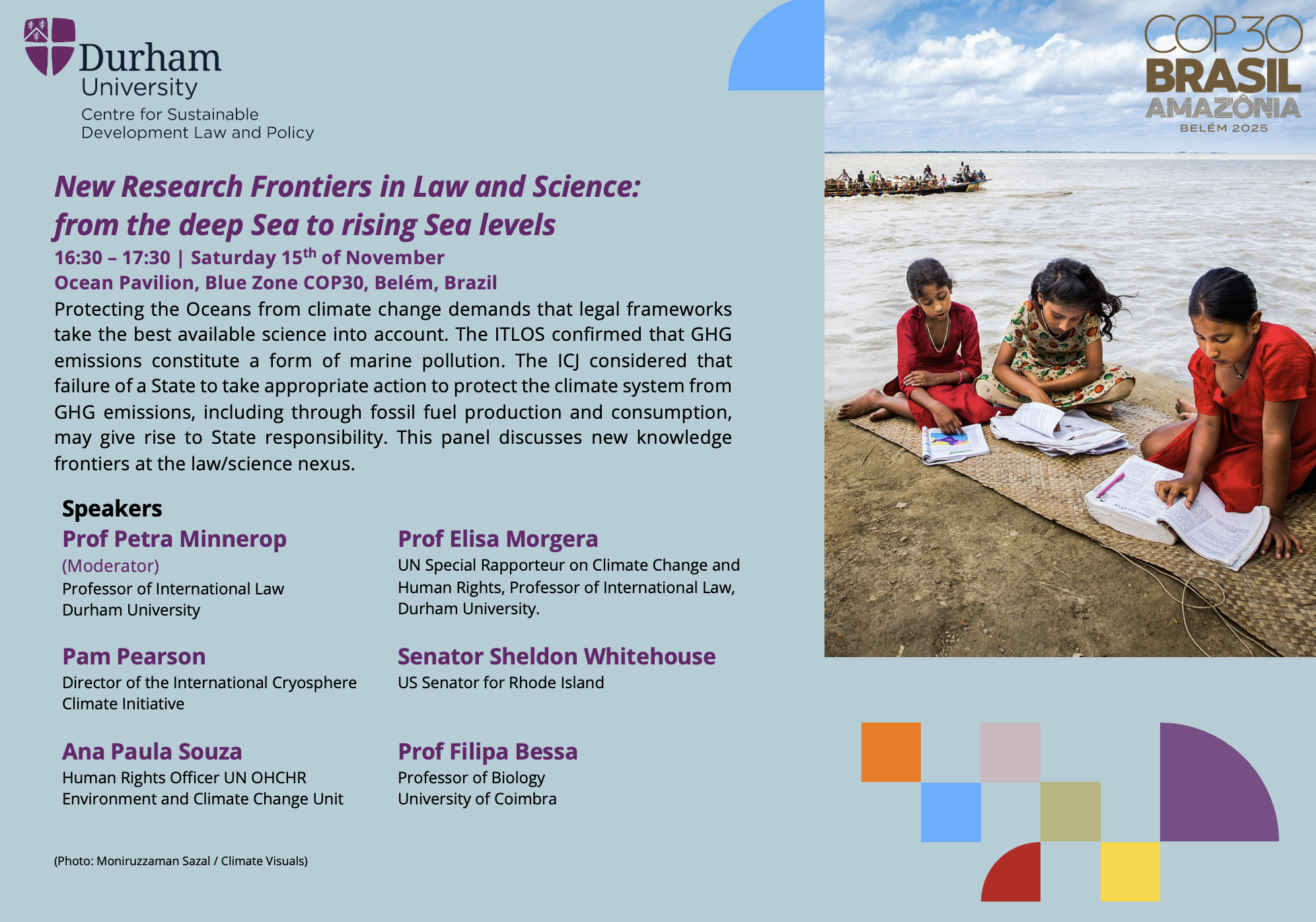 COP30 Ocean Pavilion Flyer