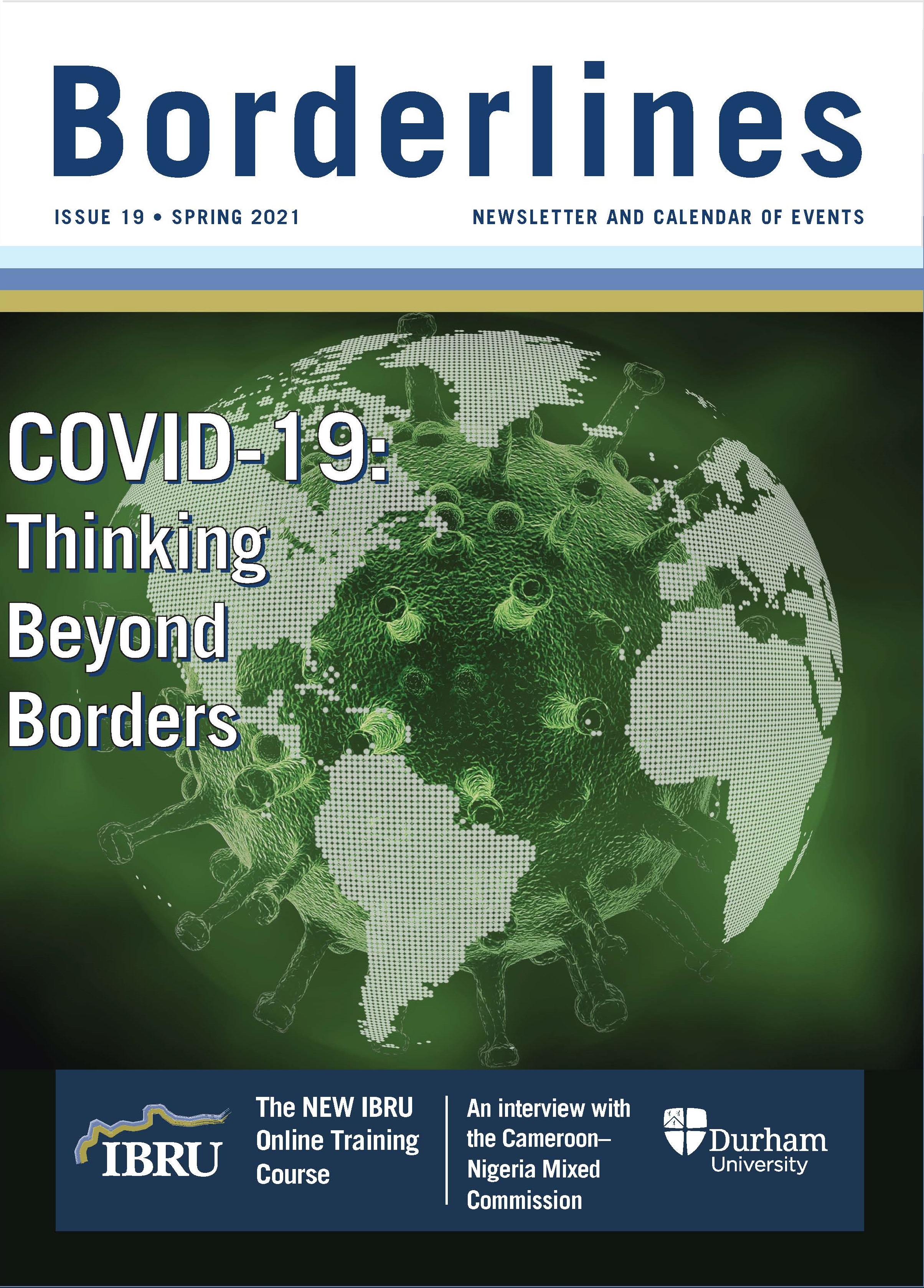 IBRU Borderlines Spring 2021 Cover