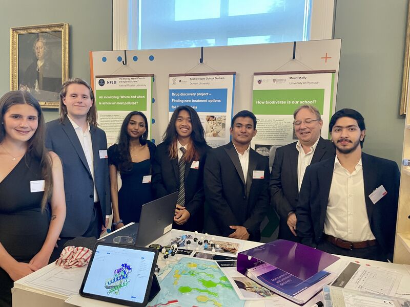 Framwellgate School Students at the Royal Society Summer Exhibition 2026