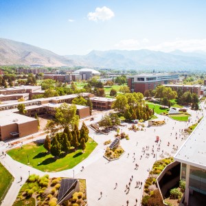 a university campus