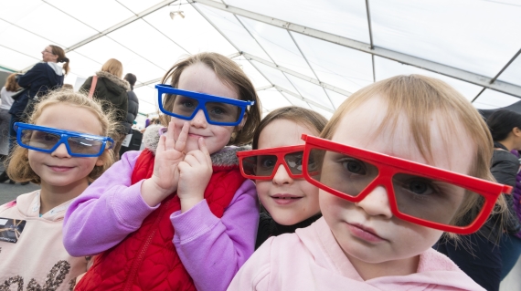 Visitors to Celebrate Science